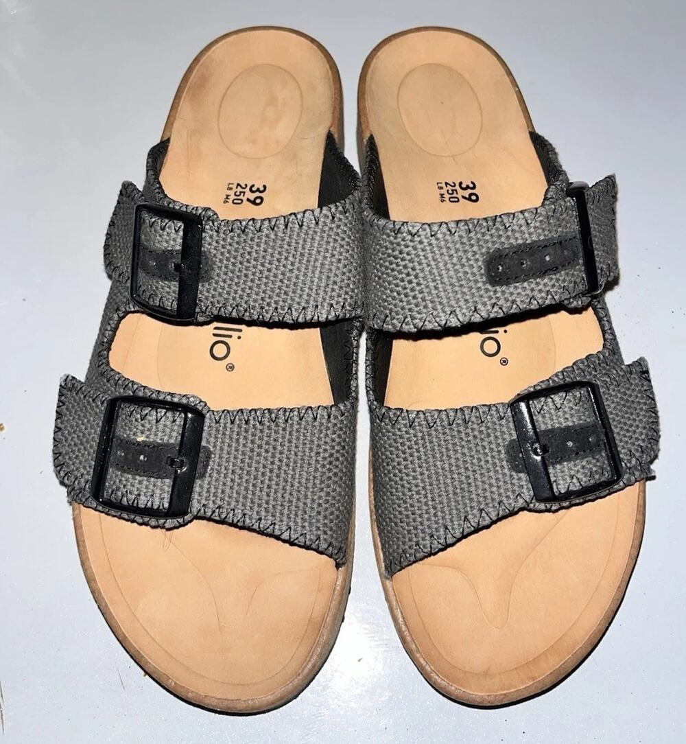 Birkenstock Gabriela Platform Papillio 39 EU 8-8.5 Narrow sandal Charcoal